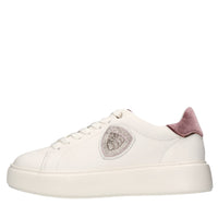 Sneakers in pelle e velluto 