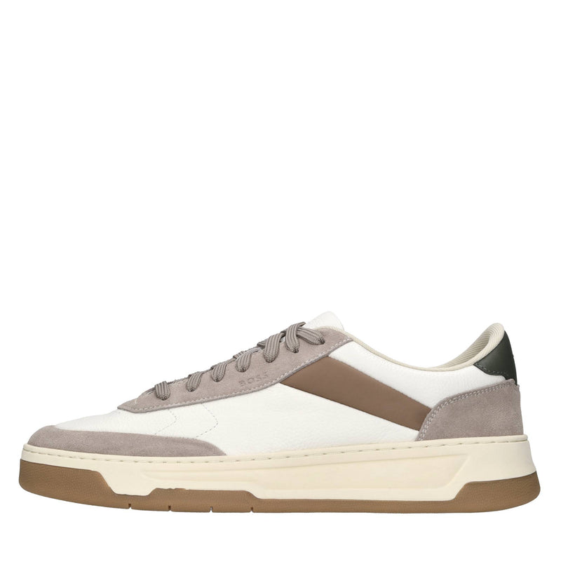 Sneakers Baltimore in pelle e camoscio 