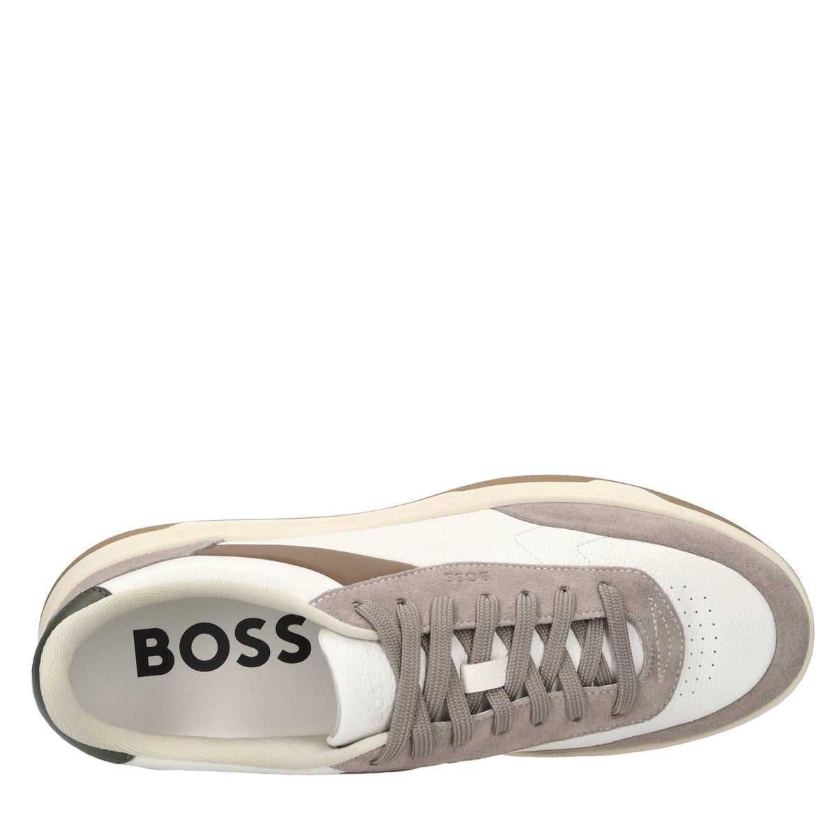 Sneakers Baltimore in pelle e camoscio 