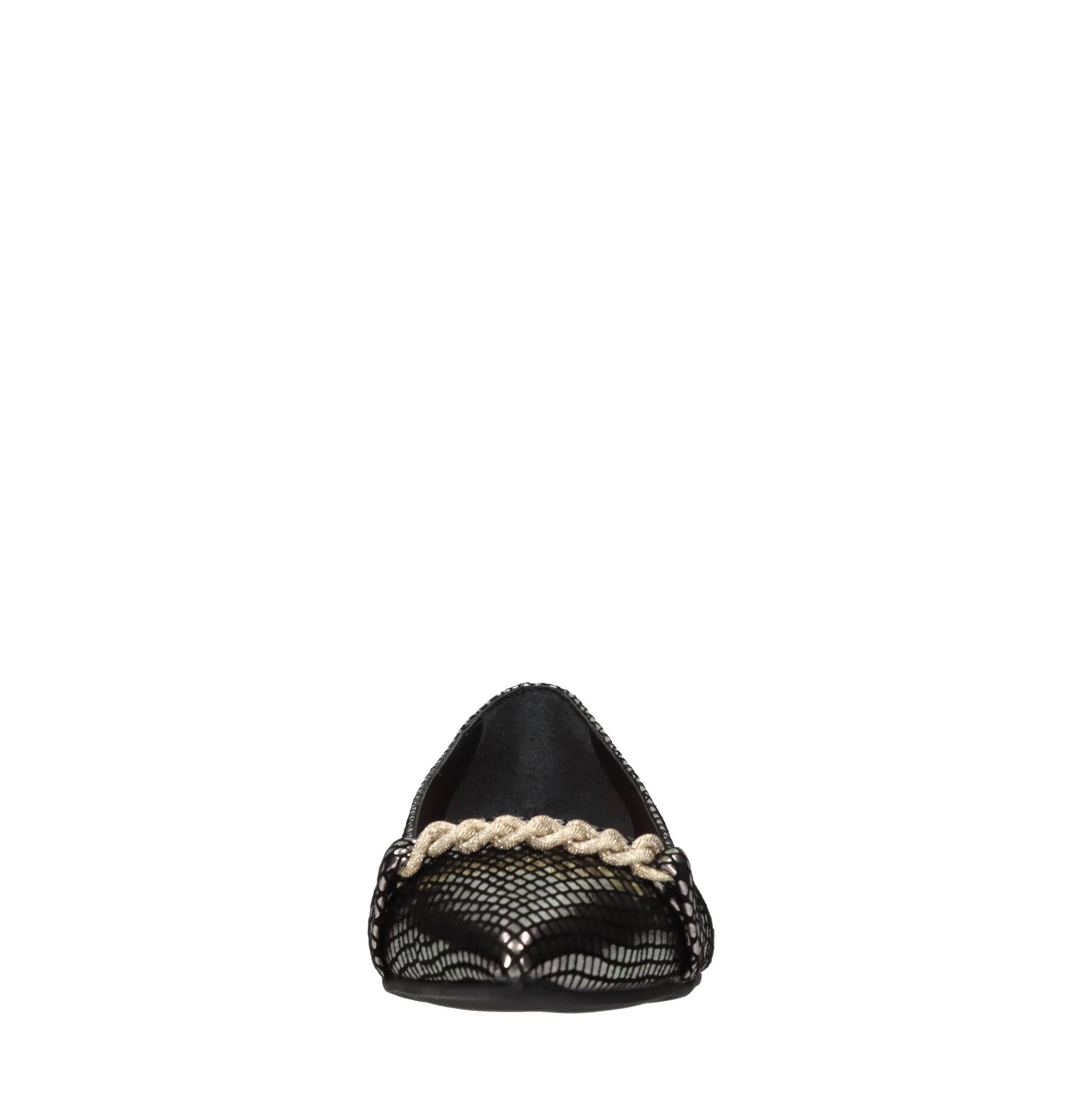 Ballerine in pelle stampa pitone 