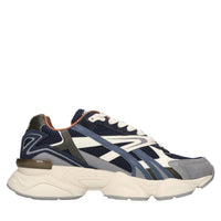Sneakers in pelle,ecopelle e tessuto 