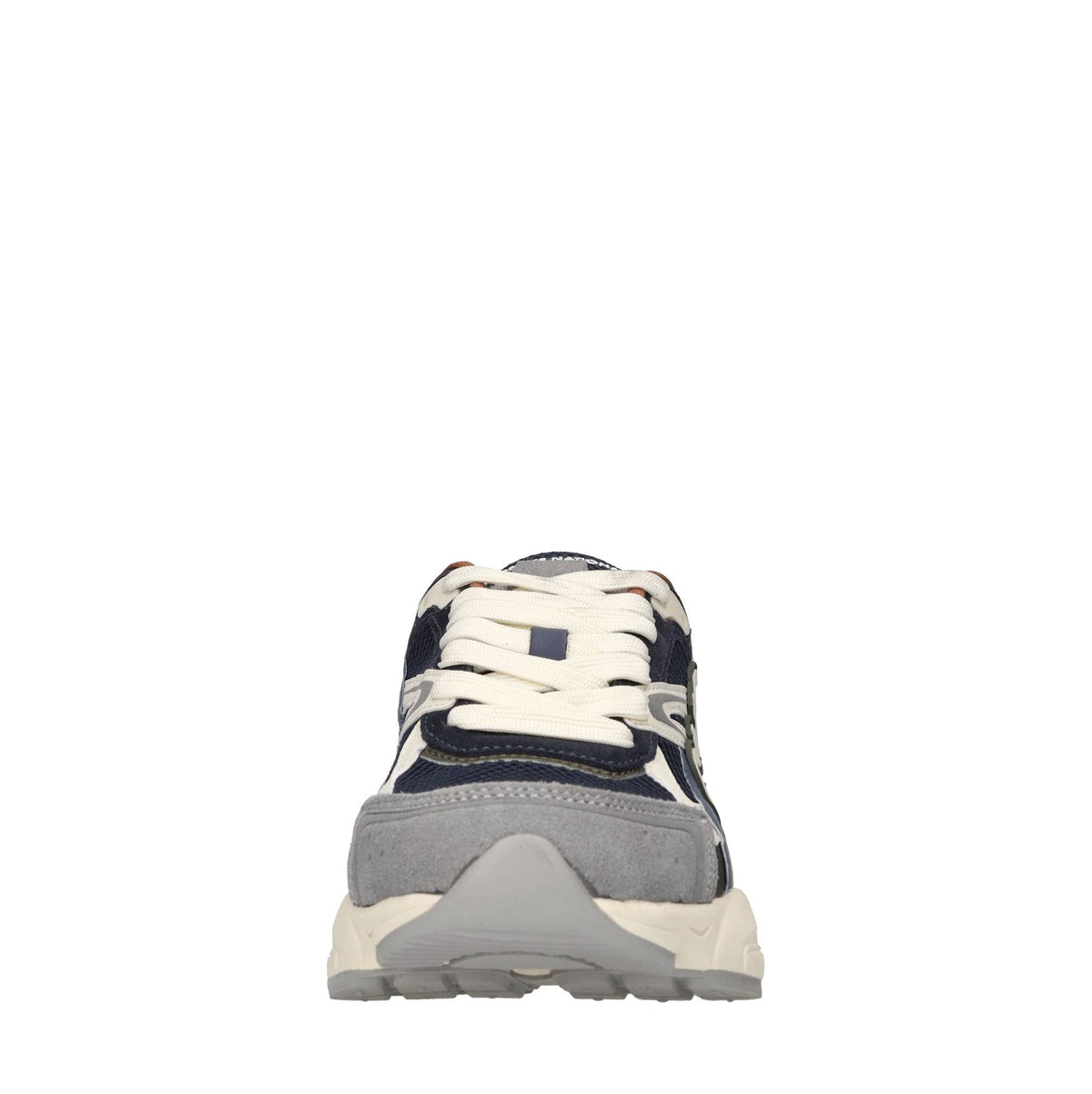 Sneakers in pelle,ecopelle e tessuto 