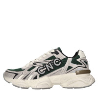 Sneakers in pelle,ecopelle e tessuto 