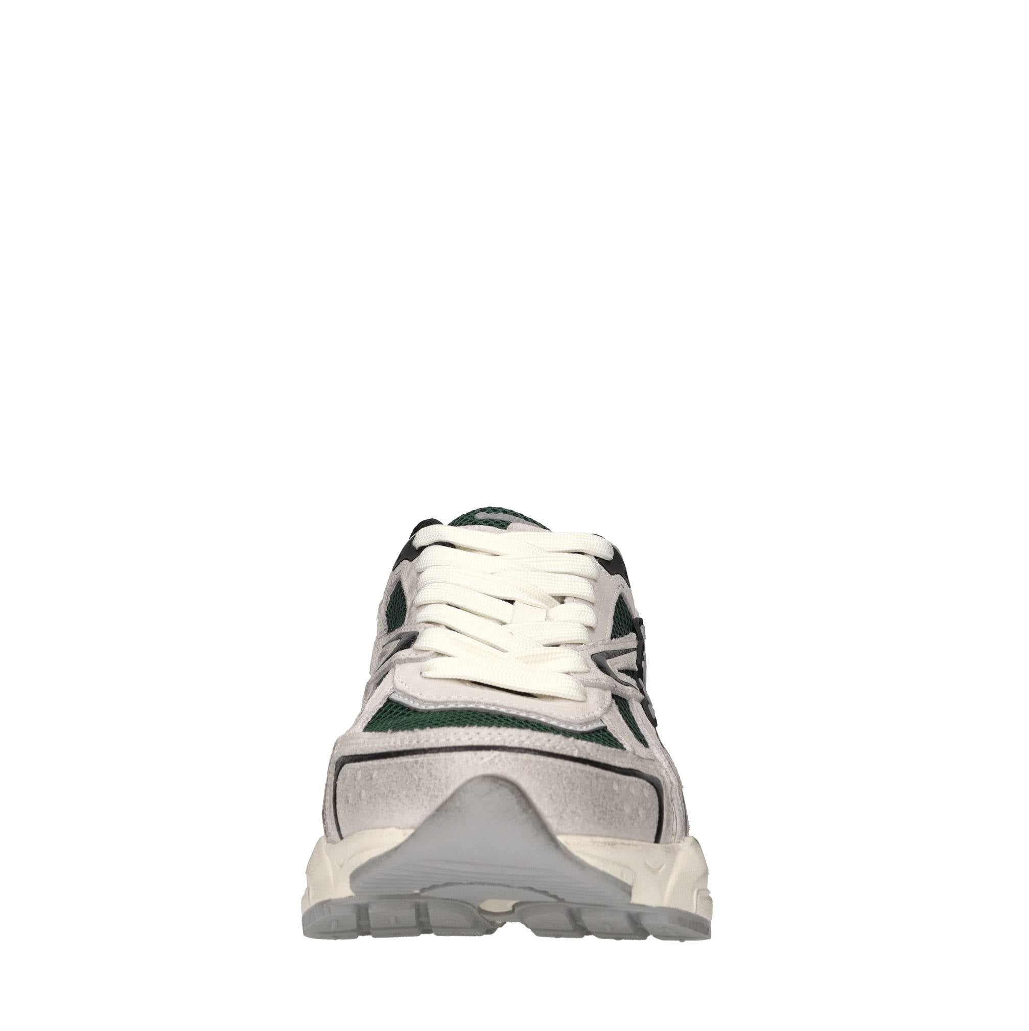 Sneakers in pelle,ecopelle e tessuto 