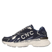 Sneakers in pelle,ecopelle e tessuto 