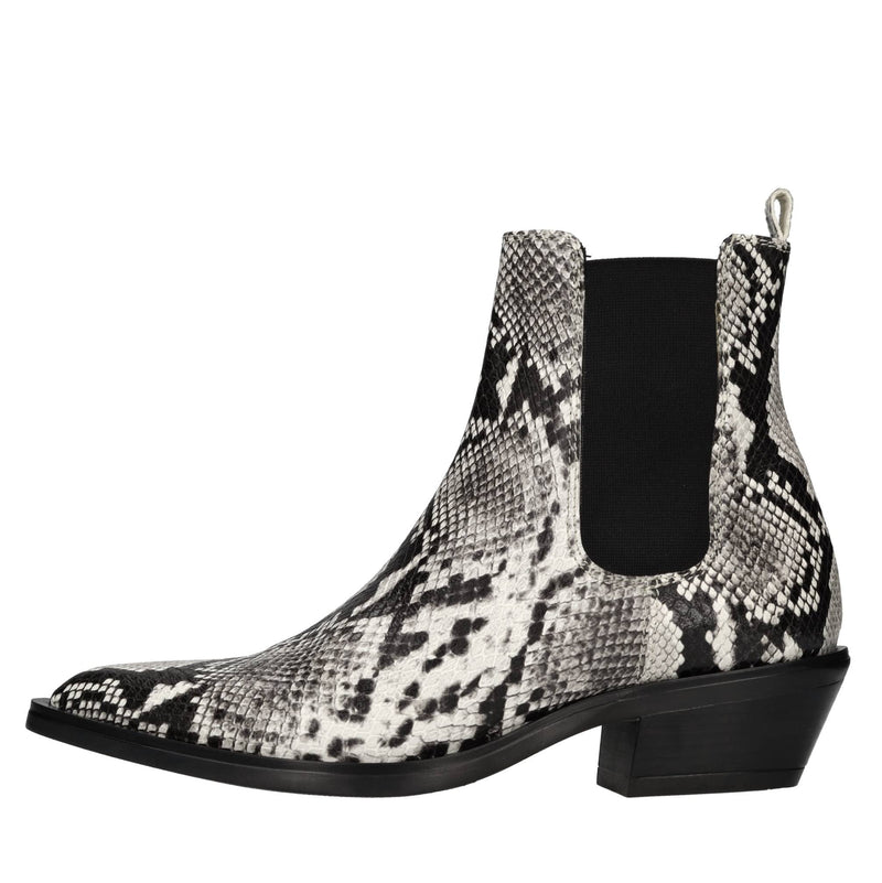 Stivaletti texani beatles in pelle 