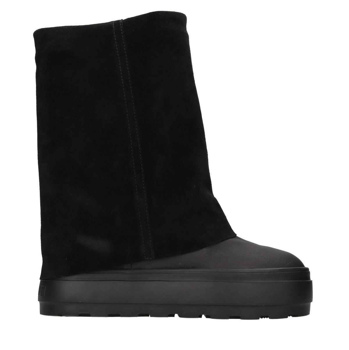 Stivaletto Double Face in pelle e camoscio 