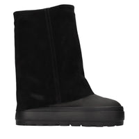 Stivaletto Double Face in pelle e camoscio 