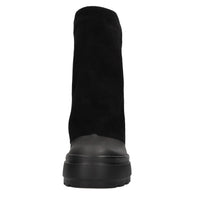 Stivaletto Double Face in pelle e camoscio 
