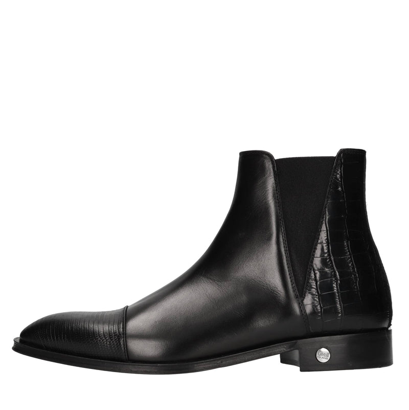 Stivaletti beatles in pelle 