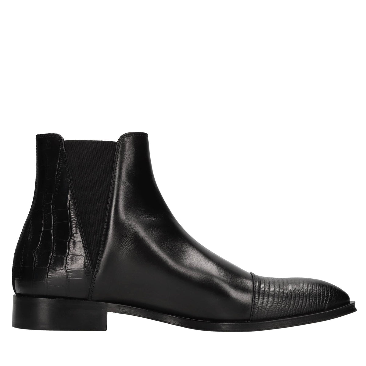 Stivaletti beatles in pelle 