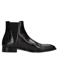 Stivaletti beatles in pelle 