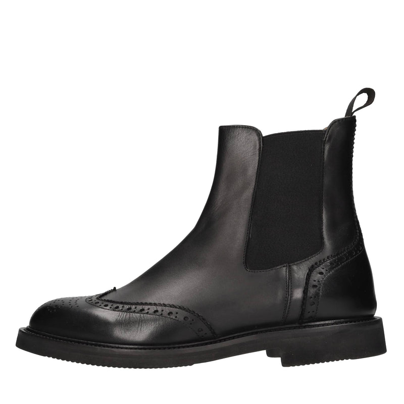Stivaletti beatles in pelle 