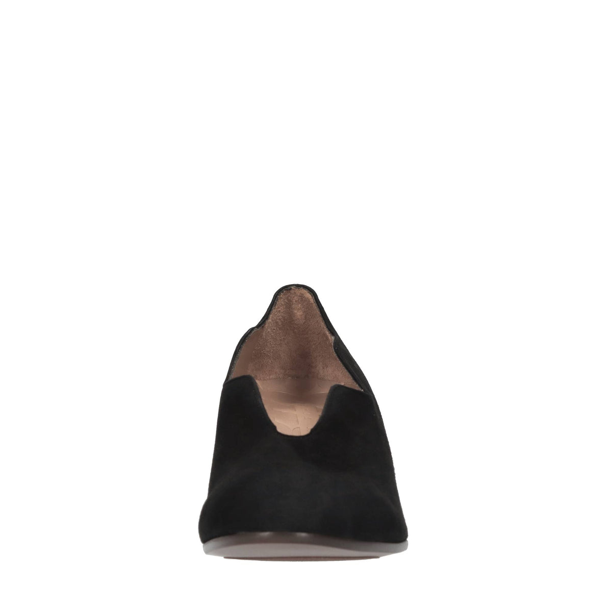 Décolleté in camoscio 
