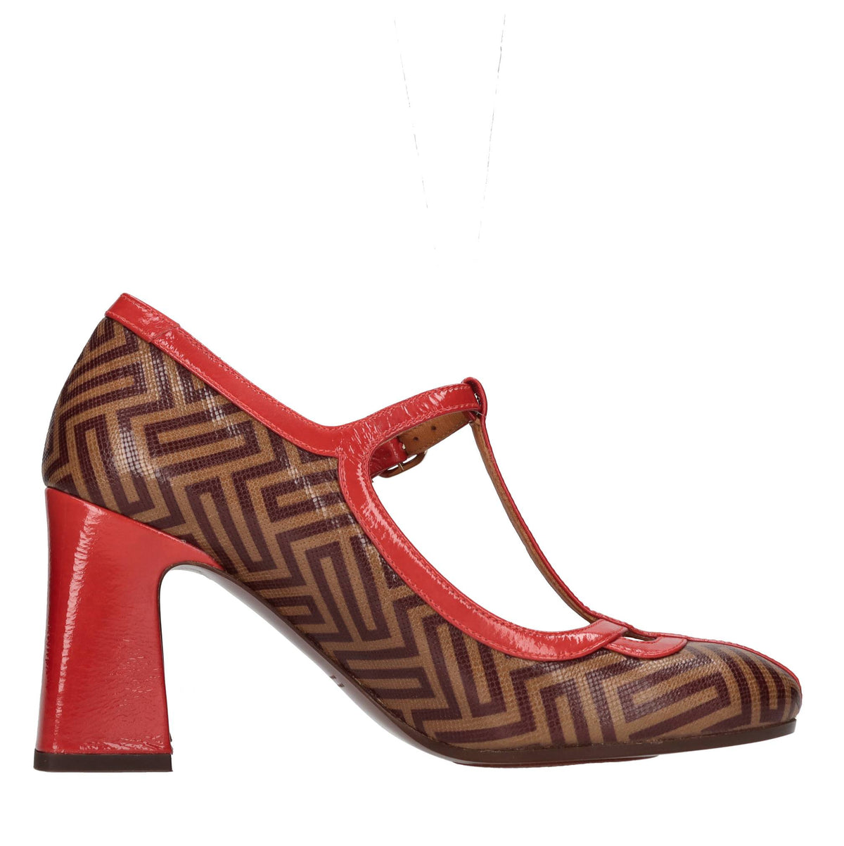 Décolleté modello MAKUN in pelle 