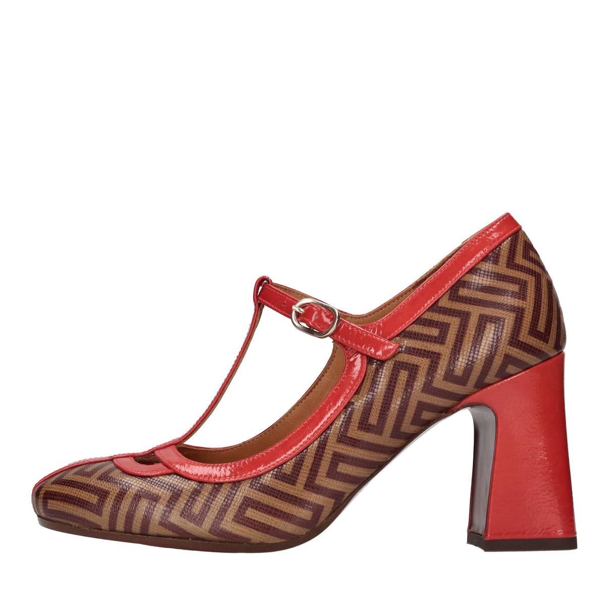 Décolleté modello MAKUN in pelle 
