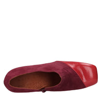 Décolleté OSALA SUCRE in pelle e camoscio 