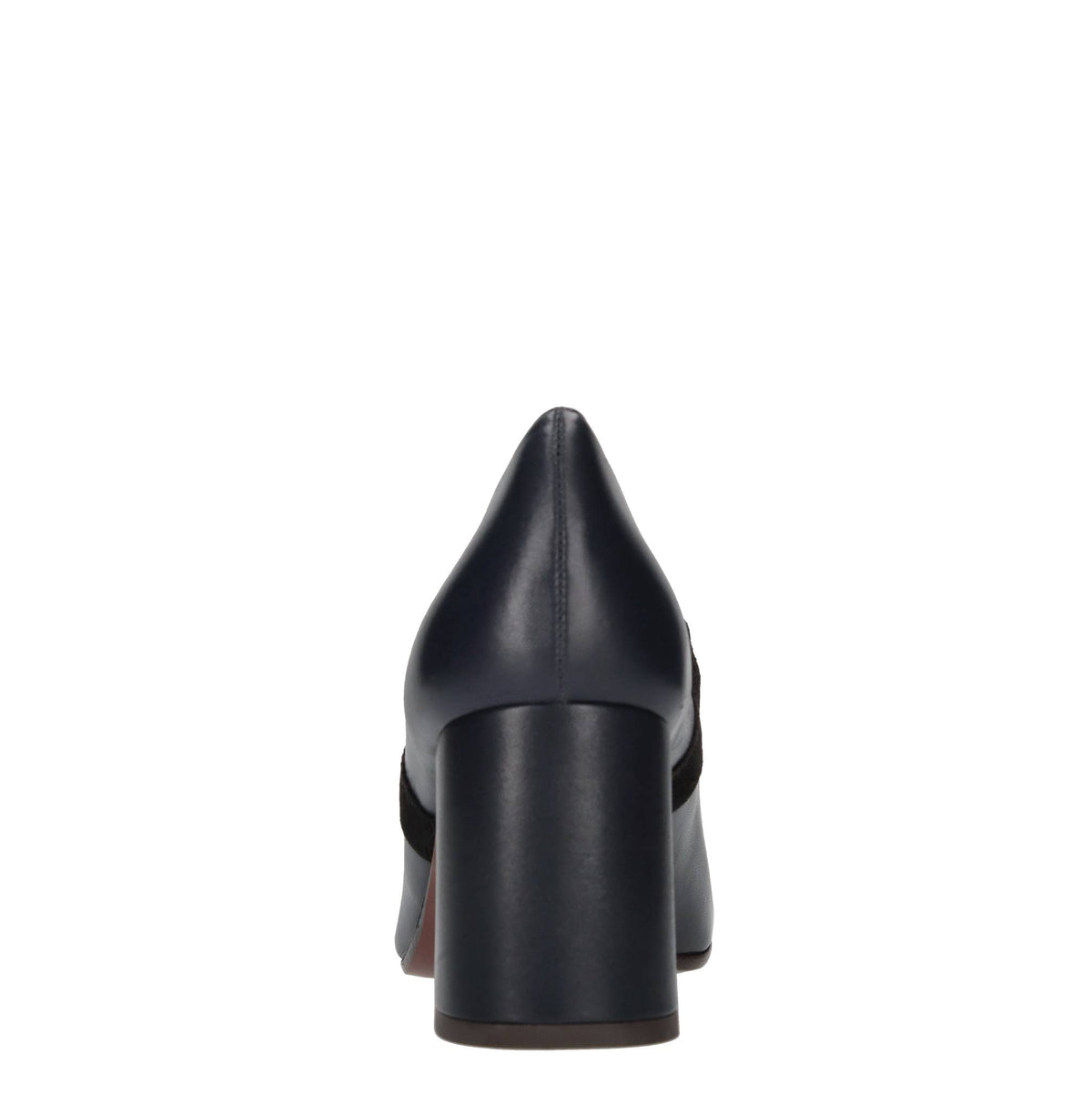 Décolleté in pelle 