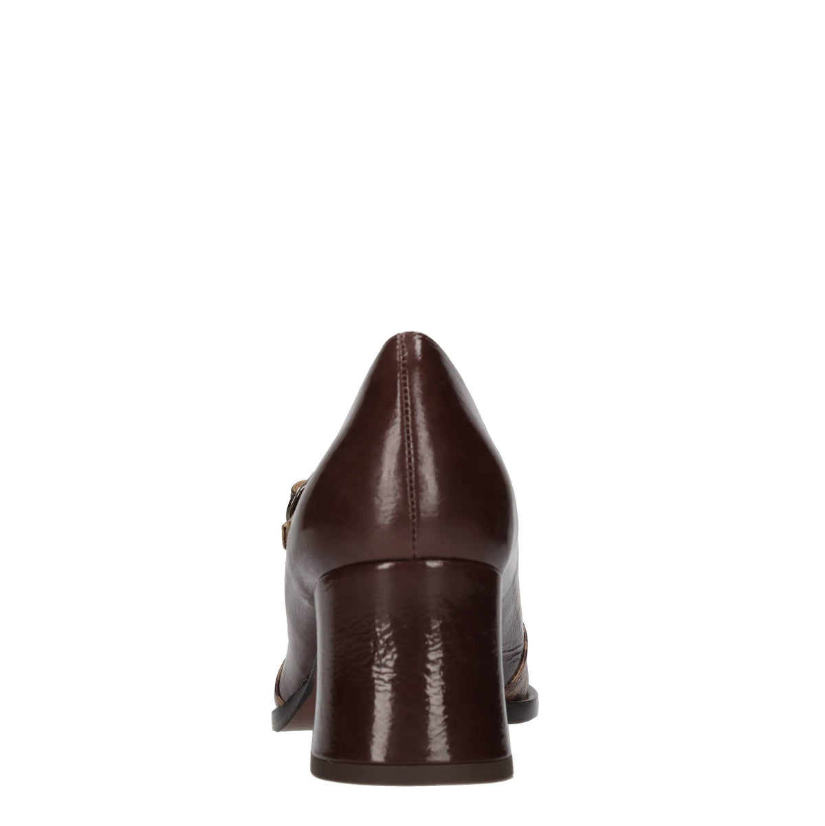 Décolleté in pelle 