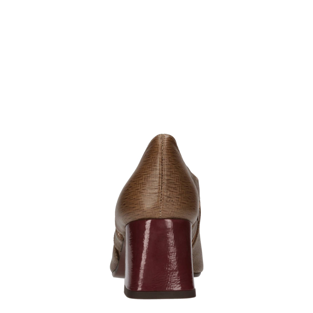 Décolleté in pelle 