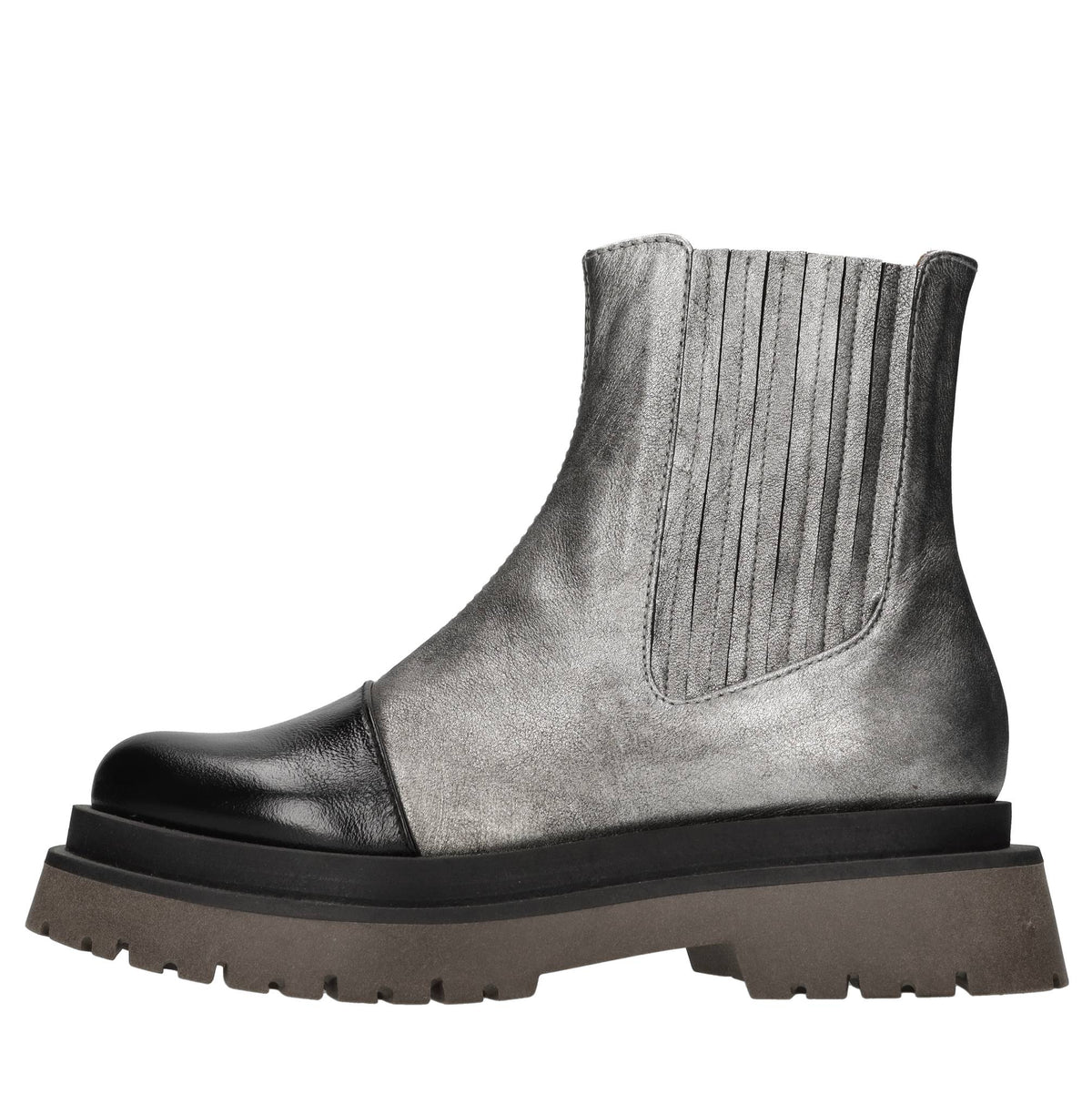 Stivaletti beatles in pelle 