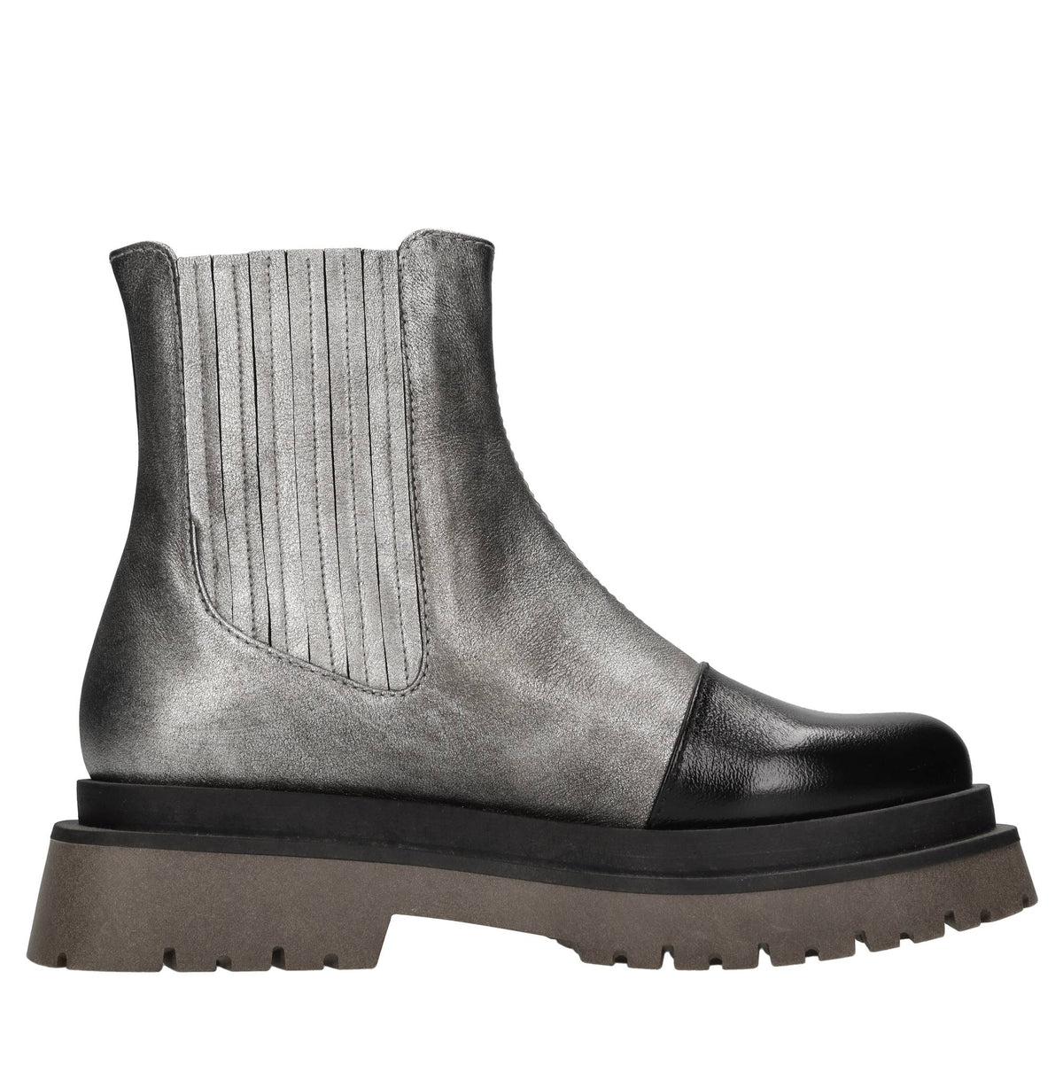 Stivaletti beatles in pelle 