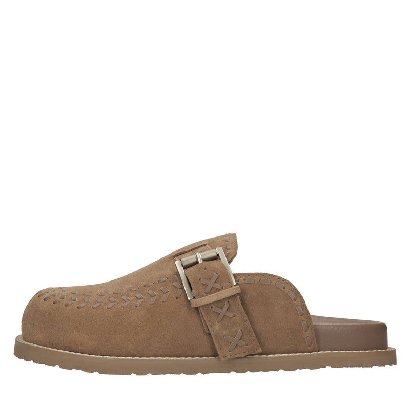 Sabot in camoscio 