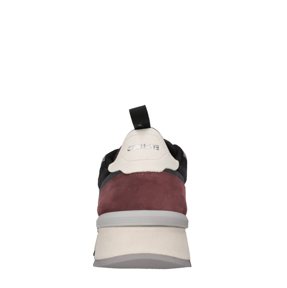 Sneakers in camoscio e tessuto 