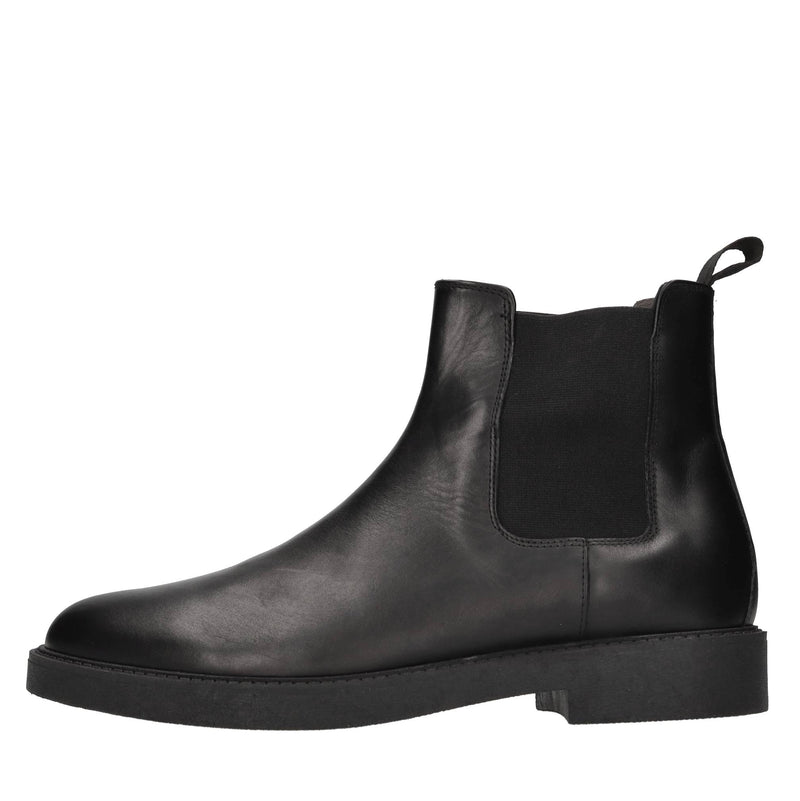 Stivaletti beatles in pelle 