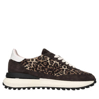 Sneakers in camoscio e cavallino 