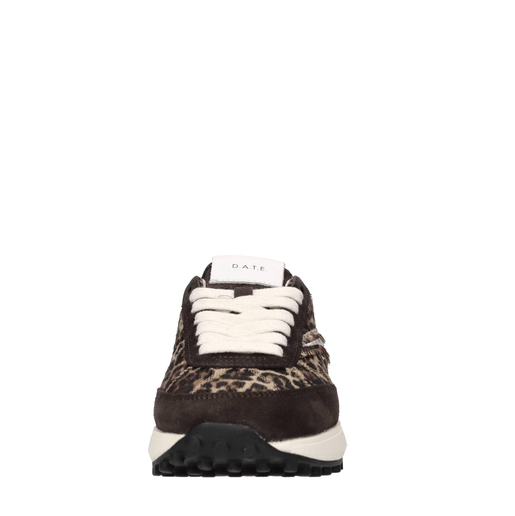 Sneakers in camoscio e cavallino 