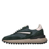 D.A.T.E. Sneakers in camoscio e tessuto tecnico