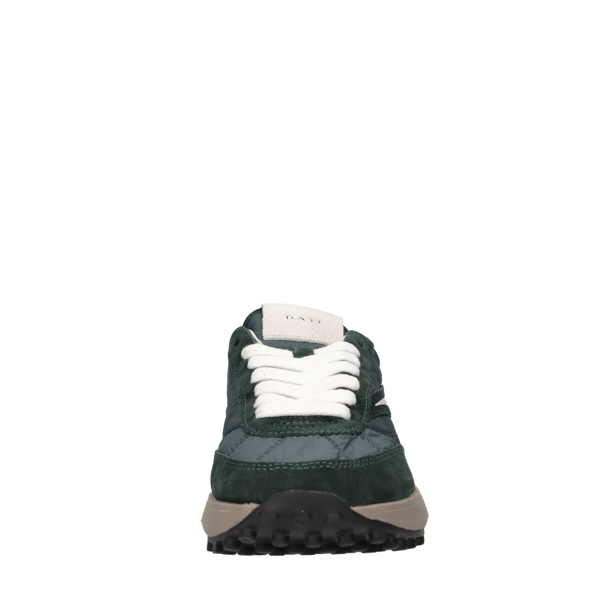 Sneakers in camoscio e tessuto tecnico 
