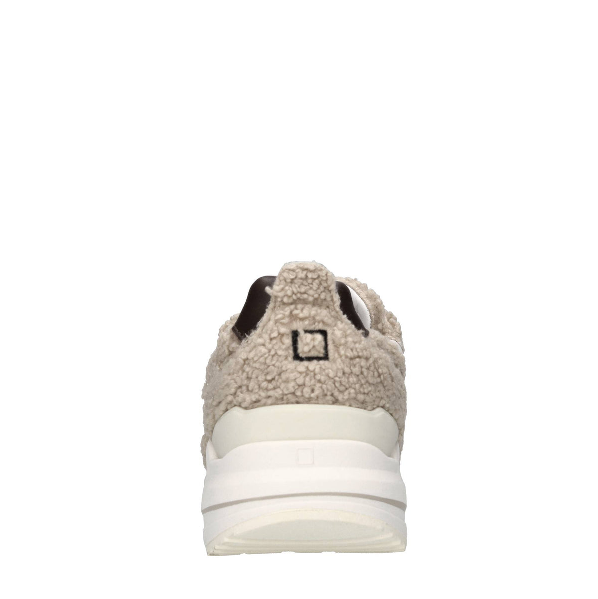 Sneakers in pelle ed ecopelliccia 