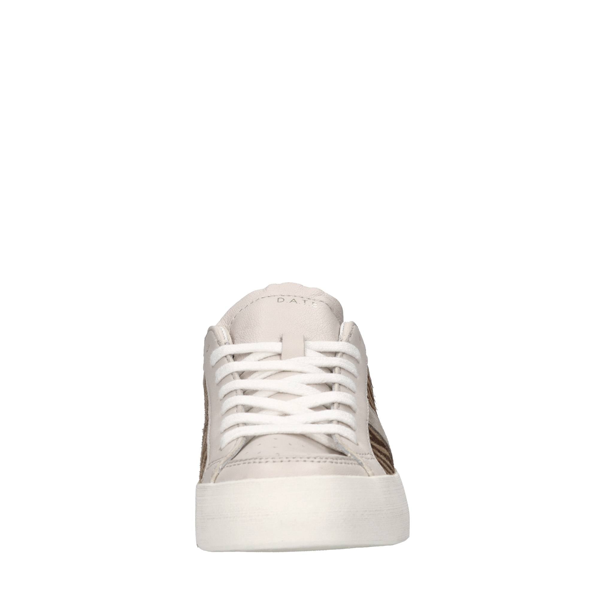 Sneakers in pelle, camoscio e cavallino 