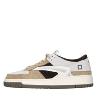 Sneakers in pelle e camoscio 