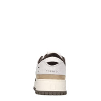 Sneakers in pelle e camoscio 