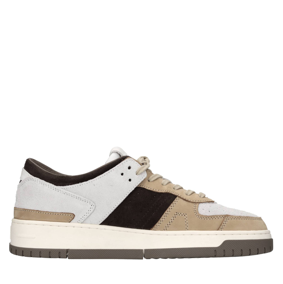 Sneakers in pelle e camoscio 