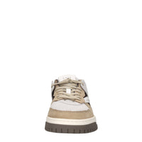 Sneakers in pelle e camoscio 