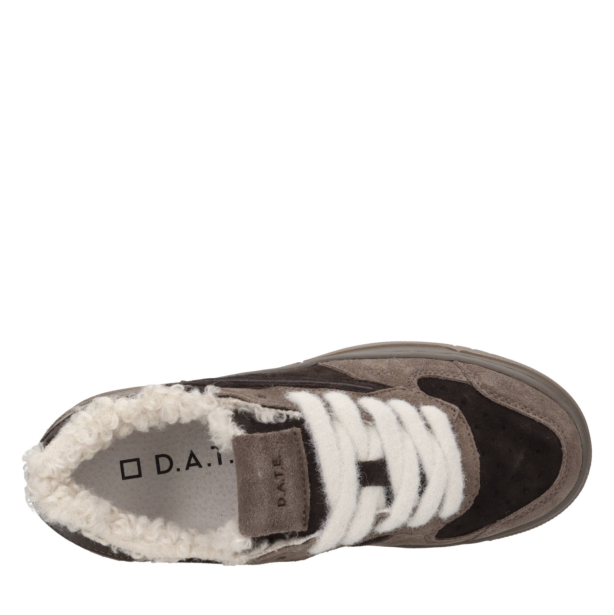 Sneakers in camoscio 