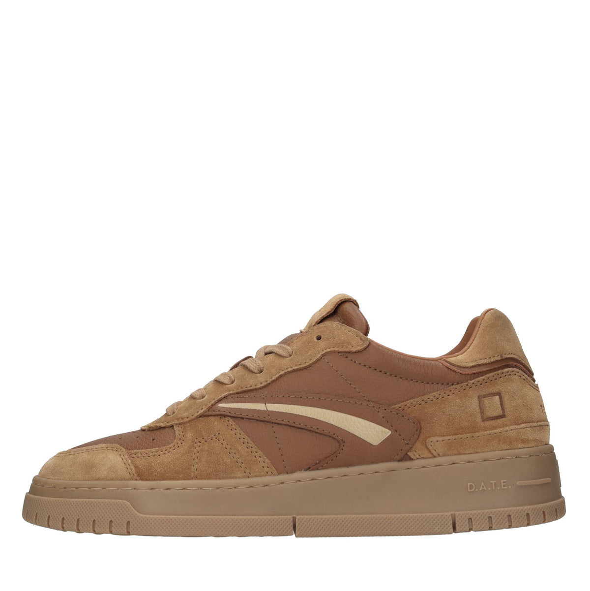 Sneakers in pelle e camoscio 