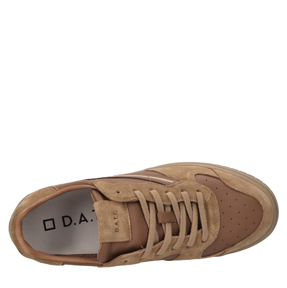 Sneakers in pelle e camoscio 