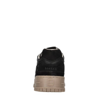Sneakers in pelle e camoscio 