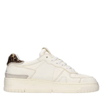 Sneakers in pelle e cavallino 