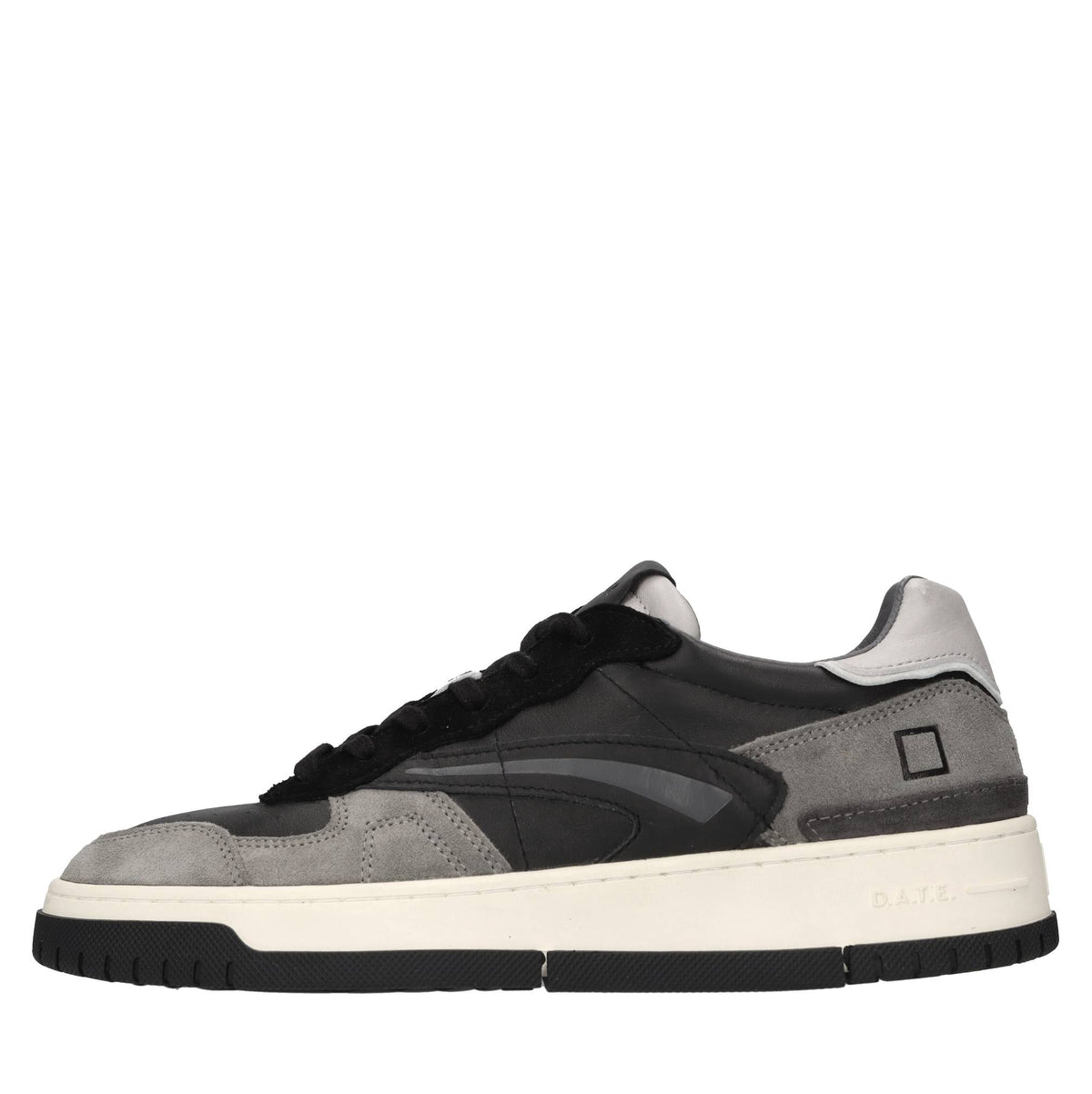 Sneakers in pelle e camoscio 
