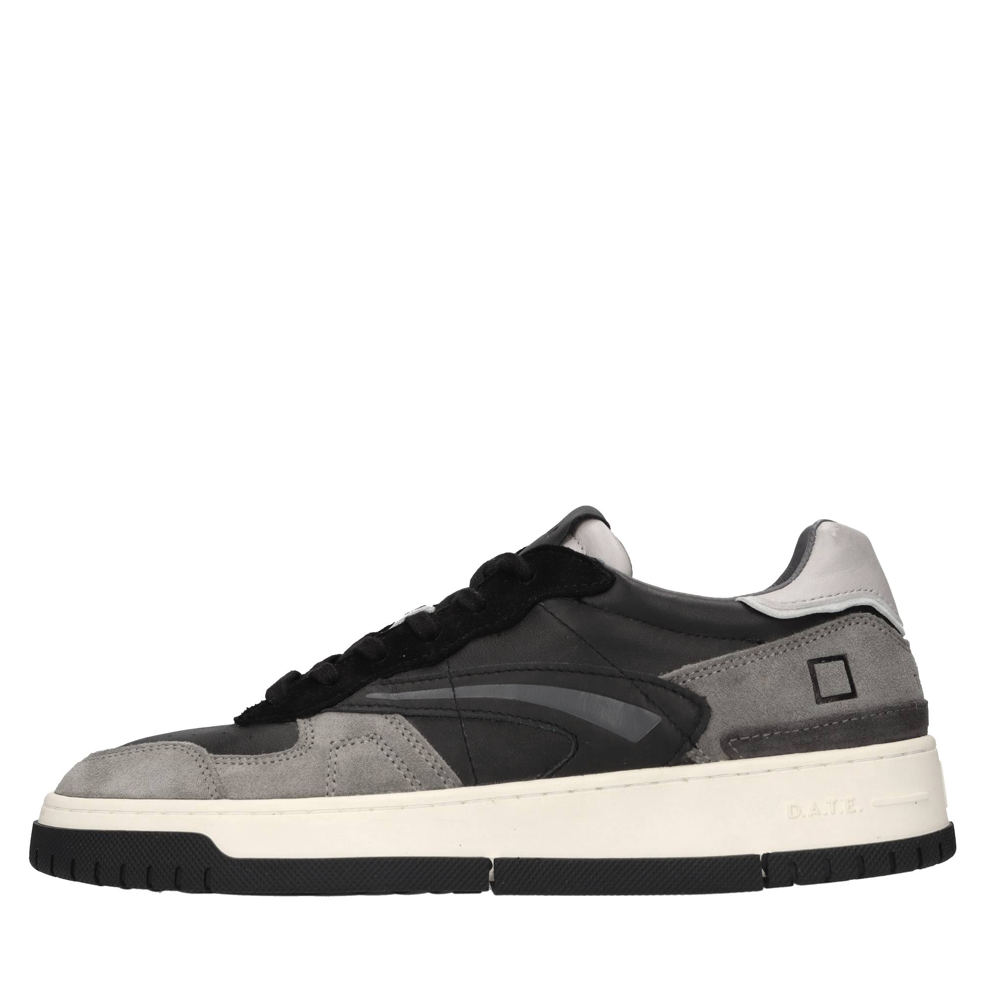 Sneakers in pelle e camoscio 