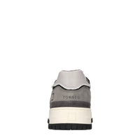 Sneakers in pelle e camoscio 