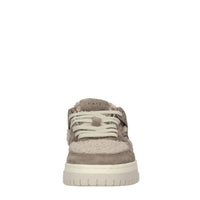 Sneakers in camoscio ed ecopelliccia 
