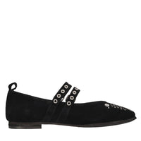 Ballerine in camoscio 