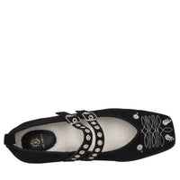 Ballerine in camoscio 